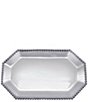 Mariposa Pearled Beaded Collection Small Rectangular Octagonal Tray - Image 1