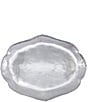 Mariposa Sueno Collection Beaded Oval Server Tray - Image 1