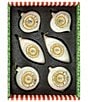 Mark Roberts Festive Glitter Ornament, Box Of 6 - Image 2