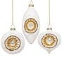 Mark Roberts Festive Glitter Ornament, Box Of 6 - Image 1