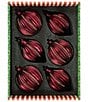 Mark Roberts Festive Striped Ornament, Box Of 6 - Image 2