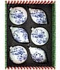 Mark Roberts Floral Ornament, Box of 6 - Image 1