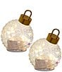 Mark Roberts Gem Ornament Tabletop With LED Set Of 2 - Image 2