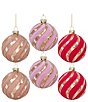 Mark Roberts Glitter Swirl Ornament Box 6 - Image 2