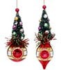 Mark Roberts Holiday Collection 12-Piece Assortment Mini Tree Topper Hanging Ornament Set - Image 1