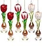 Mark Roberts Holiday Collection 6-Piece Assorted Tulip Bulb Ornament Set - Image 1