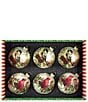 Mark Roberts Holiday Collection 6-Piece Assortment Cardinal Chickadee Ornament Box Set - Image 2