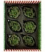Mark Roberts Holiday Collection 6-Piece Assortment Quilted Hanging Boxed Ornament Set - Image 1