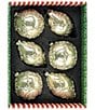Mark Roberts Holiday Collection 6-Piece Assortment Vine Scroll Hanging Boxed Ornament Set - Image 2