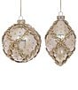 Mark Roberts Holiday Collection 6-Piece Assortment Vine Scroll Hanging Boxed Ornament Set - Image 1