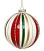 Mark Roberts Holiday Stripe Ornament, Box Of 6 - Image 2
