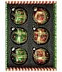 Mark Roberts Holly Diamond Ornament, Box of 6 - Image 2