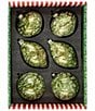 Mark Roberts Marbled Art Ornament Box of 6 - Image 2