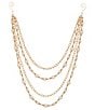 Mark Roberts Pearl Bead Garland Set Of 4 - Image 1
