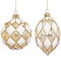Mark Roberts Quilted Ornament, Box of 6 - Image 1