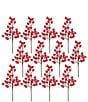 Mark Roberts Red Berries Pick Set Of 12 - Image 2