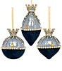 Mark Roberts Regal Crown Ornament Box of 6 - Image 1