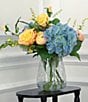 Mark Roberts Rose Hydrangea Crackle Vase - Image 1