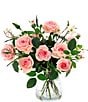 Mark Roberts Roses in Crackle Vase - Image 4