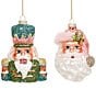 Mark Roberts Santa And Nutcracker Ornament Box of 6 - Image 1