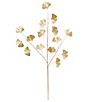 Mark Roberts Sculpted Ginkgo Leaf Spray Set of 6 - Image 1