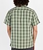 Color:Green - Image 2 - Eldridge Plaid Short Sleeve Woven Shirt