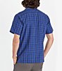Color:Twilight Blue - Image 2 - Eldridge Short Sleeve Plaid Woven Shirt