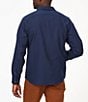 Color:Arctic Navy - Image 2 - Fairfax Lightweight Flannel Long Sleeve Woven Shirt