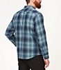 Color:Arctic Navy - Image 2 - Fairfax Novelty Lightweight Flannel Long Sleeve Shirt