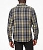 Color:Black - Image 2 - Fairfax Novelty Lightweight Flannel Long Sleeve Shirt