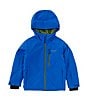 Color:Dark Azure - Image 1 - Little/Big Boys 4-14 Long Sleeve Snowline Jacket