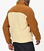 Color:Hazel/Light Oak - Image 2 - Long Sleeve Aros Fleece Jacket