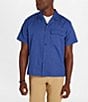Color:Twilight Blue - Image 1 - Muir Short Sleeve Camp Shirt