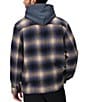 Marmot Open Weave Heavyweight Plaid Flannel Shirt, Color:Thunderhead - Image 2