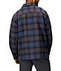 Marmot Plaid Pinecrest Heavyweight Flannel Overshirt, Color:Thunderhead - Image 2