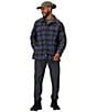 Marmot Plaid Pinecrest Heavyweight Flannel Overshirt, Color:Thunderhead - Image 3