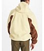 Marmot Super Aros Fleece Hoodie, Color:Wheat/Pinecone/Tangelo - Image 2