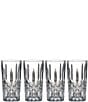 Color:No Color - Image 1 - Marquis by Waterford Markham 4-Piece Traditional Crystal Highball Glass Set