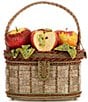 Mary Frances Apple Orchard Basket Inspired Top Handle Bag - Image 1