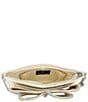 Mary Frances Fancy Bow Beaded Crossbody Clutch, Color:White - Image 3