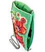 Mary Frances Poppy Field Beaded Crossbody Phone Bag, Color:Green - Image 3