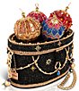 Mary Frances Tree Trimmings Beaded Holiday Crossbody Bag - Image 4