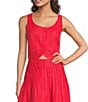 Mason's Andrea Coordinating Scoop Neck Button Front Linen Top - Image 1