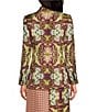Mason's Daughter Larkin Floral Silk Blazer - Image 3