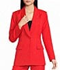 Mason's Daughter Moire Single Breasted Blazer - Image 1