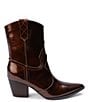 Color:Bronze - Image 2 - Bambi Patent Western Mid Boots