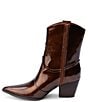 Color:Bronze - Image 4 - Bambi Patent Western Mid Boots