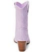 Color:Lavender Snake - Image 3 - Bambi Snake Print Western Mid Boots