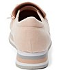 Color:Blush - Image 3 - Bess Kiltie Fringe Chain Platform Slip-On Sneakers