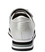 Color:Silver - Image 3 - Bess Metallic Kiltie Fringe Chain Platform Slip-On Sneakers